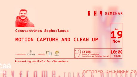 KEYFRAME Motion Capture and Cleanup CAA Cyprus Animation Association